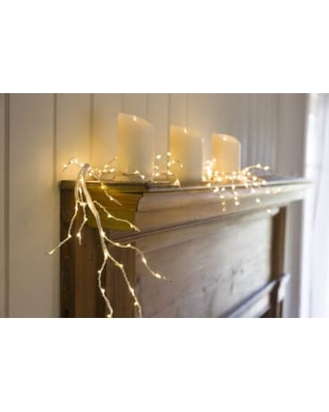 Lighted Birch Garland Gifts