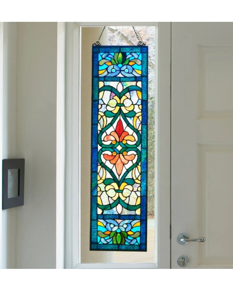 Victorian Stained Glass Window Panel in Renton WA - Cugini