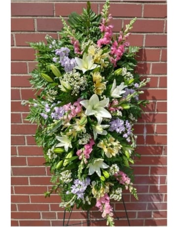 Standing Spray on a Easel Flower Arrangement