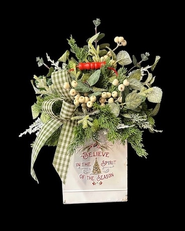 Christmas Silk Centerpiece 2 Custom product