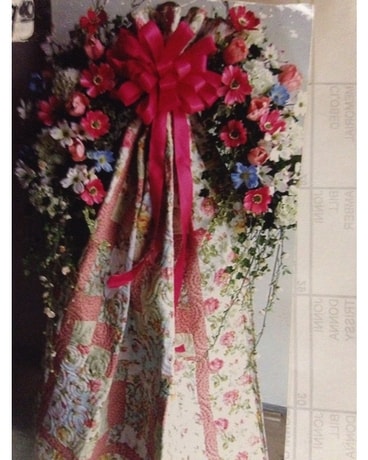Quilt Flower Arrangement