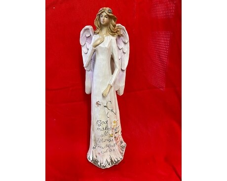 Resin Angel Flower Arrangement