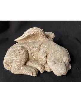 Dog Stone Flower Arrangement