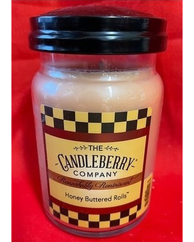 Candleberry Candle Honey Buttered Rolls Flower Arrangement