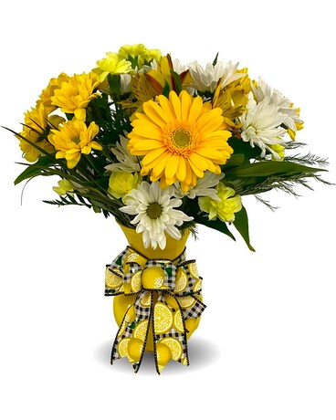 Make Lemonade Flower Arrangement