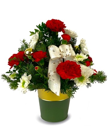 Simply Christmas Flower Arrangement