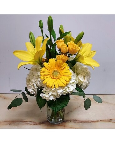 BURST OF SUNSHINE Flower Arrangement