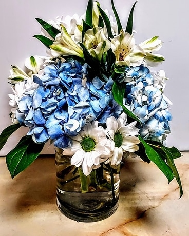 BLUE SKIES Flower Arrangement