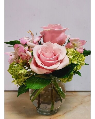 PINK COTTON CANDY Flower Arrangement
